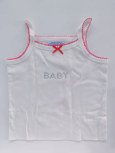 RHINESTONE BABY TANK