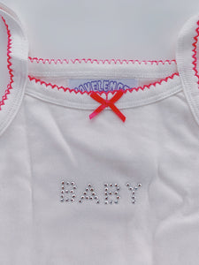 RHINESTONE BABY TANK